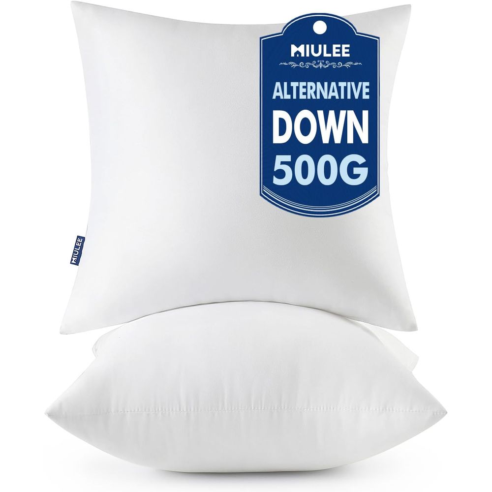 Pillow Insert 18X18 - Throw Pillows Inserts, Pack of 2