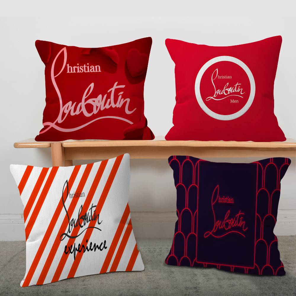 Home Textiles Luxury - Luxury C-ChristianES L-LouboutinES Logo Pillow Gift