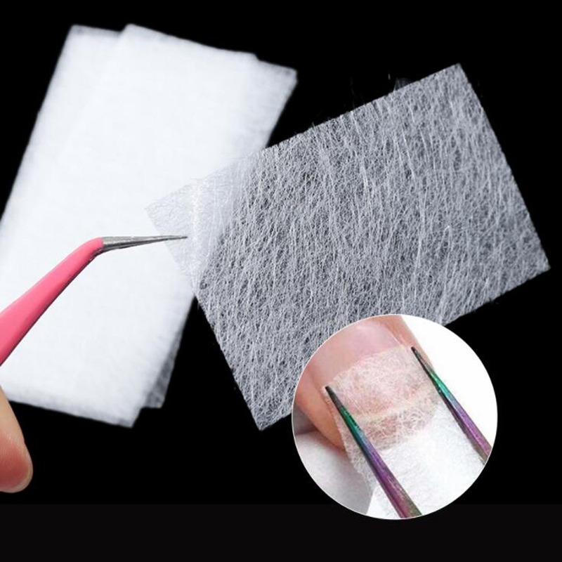 Silk Sheet Set - 10-50pcs Nail Extension Silk Fiberglass Non-woven