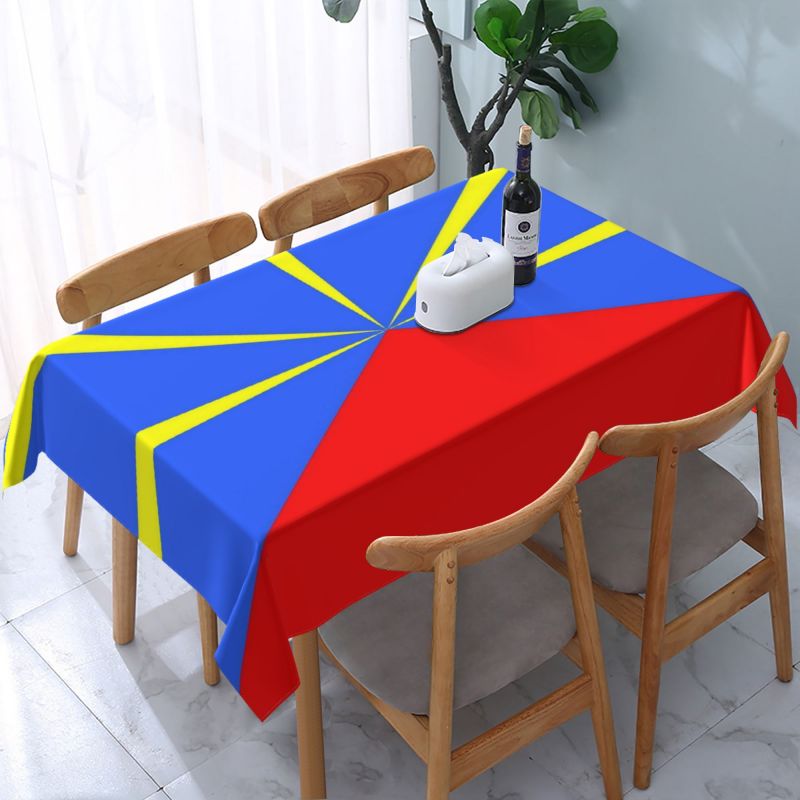 Home Textiles Logo - 974 Reunion Island Logo Tablecloth Reunionese