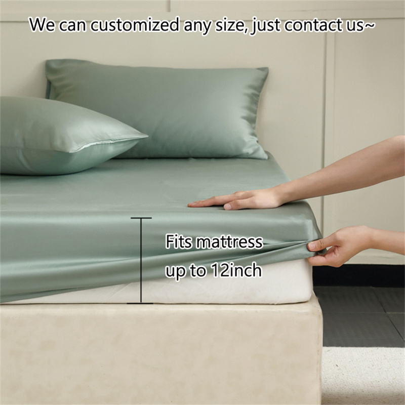 100% Mulberry Silk Fitted Bed  - Silk Sheet Set review and price