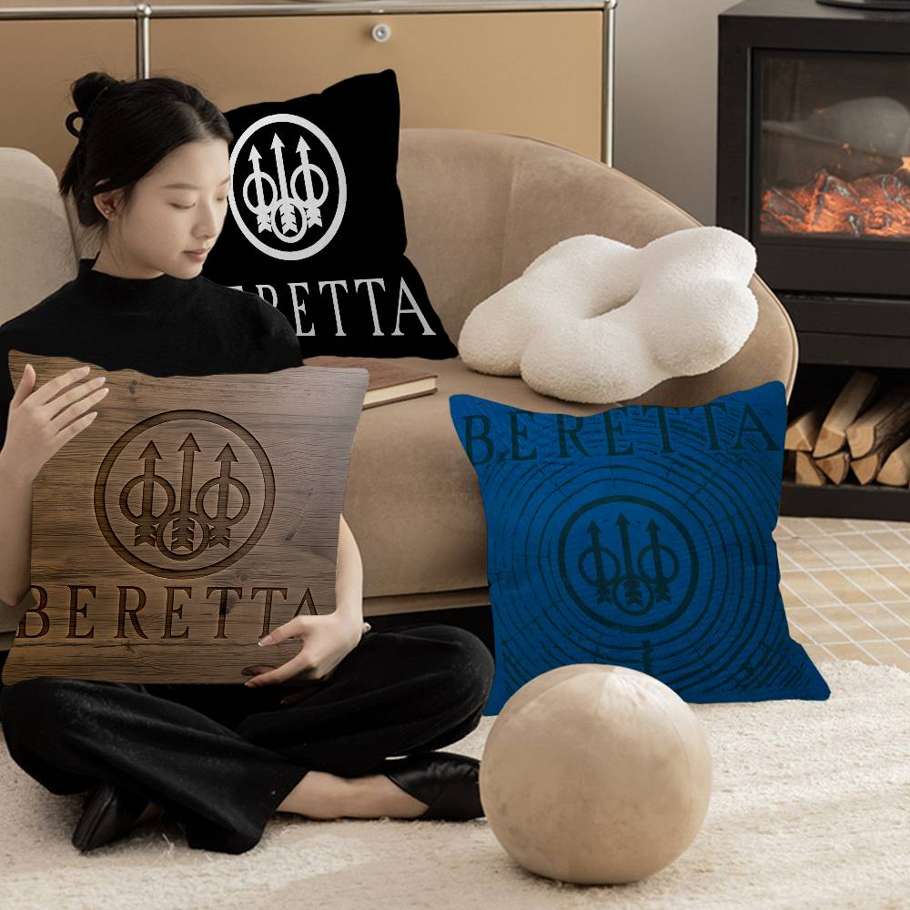 Gun Beretta Logo Pillow Covers - Home Textiles Logo review and price