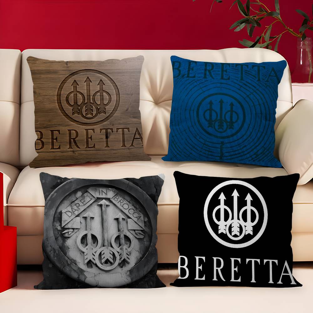 Gun Beretta Logo Pillow Covers - Home Textiles Logo review and price