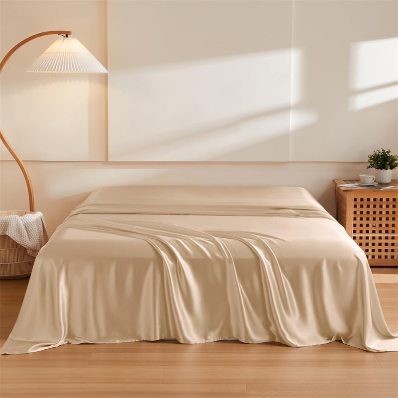 1PC Mulberry Silk Flat Sheet L - Silk Sheet Set review and price