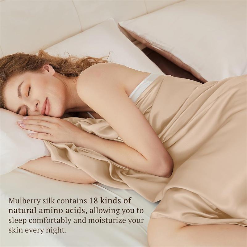 1PC Mulberry Silk Flat Sheet L - Silk Sheet Set review and price
