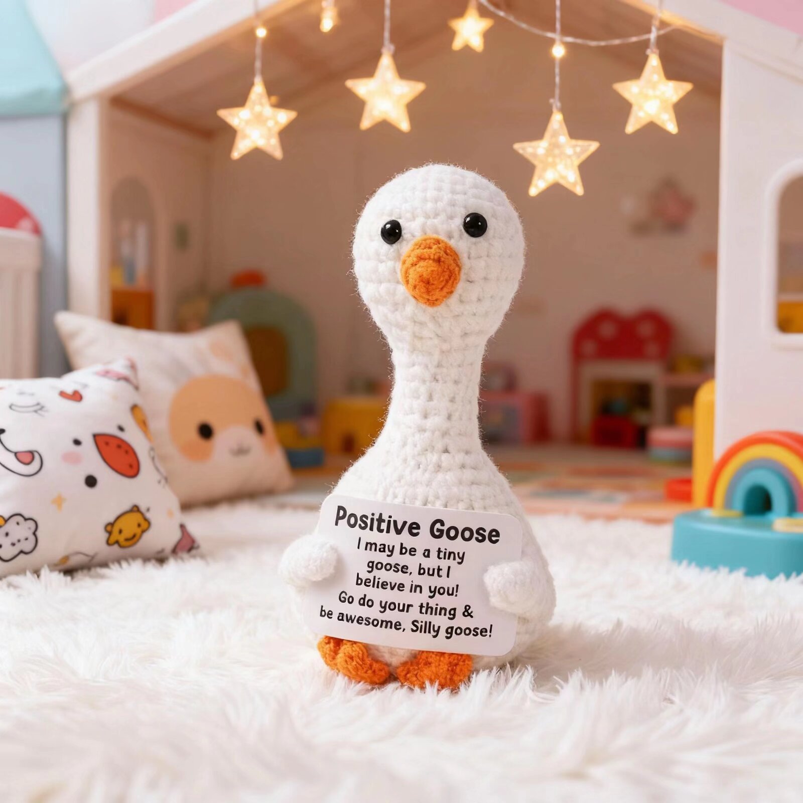Handmade Crochet Positivity Go - Home Textiles Trends review and price