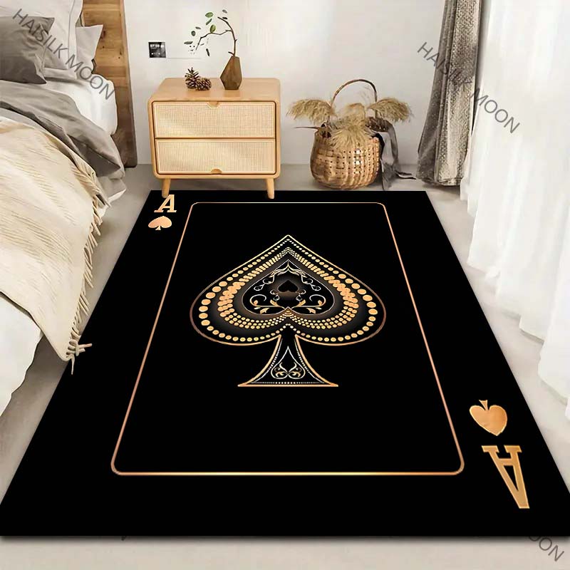 6 Styles Black Playing Card Ac - Home Textiles Luxury review and price