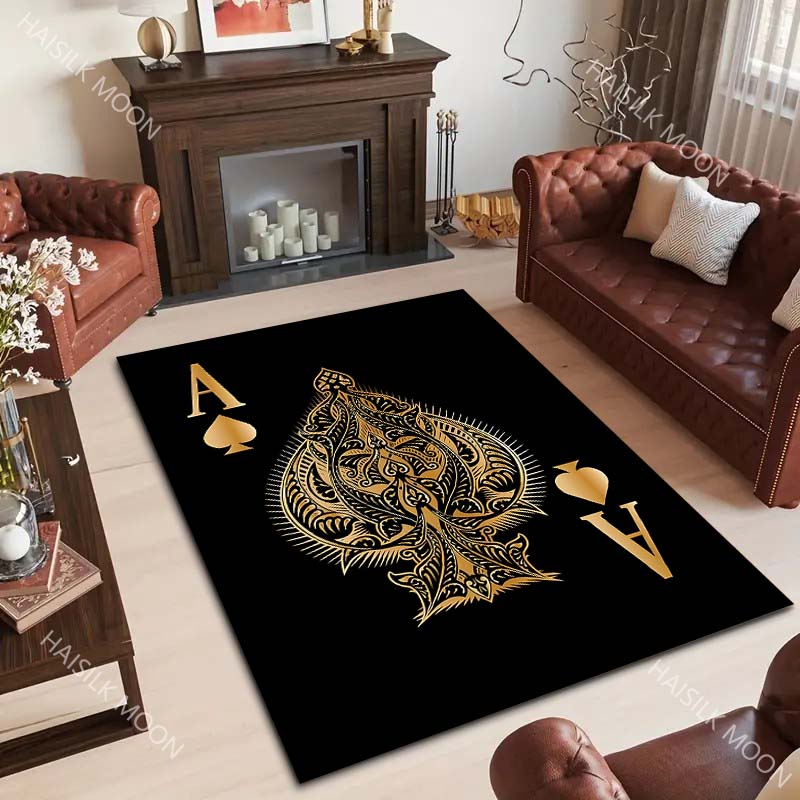 6 Styles Black Playing Card Ac - Home Textiles Luxury review and price