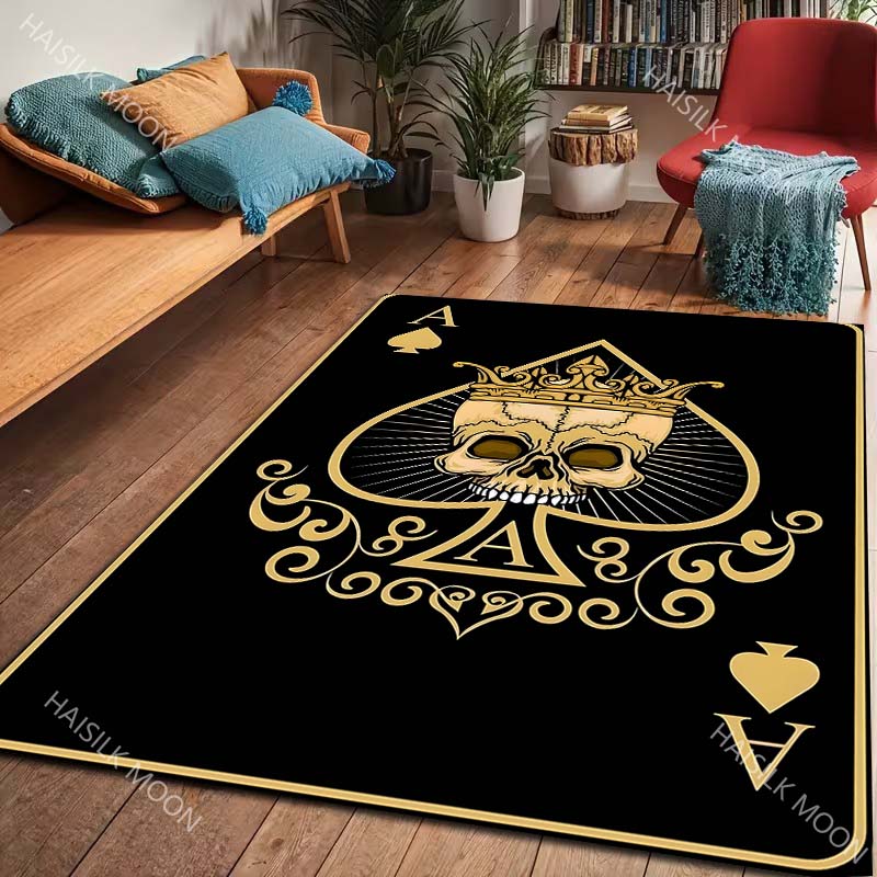 6 Styles Black Playing Card Ac - Home Textiles Luxury review and price
