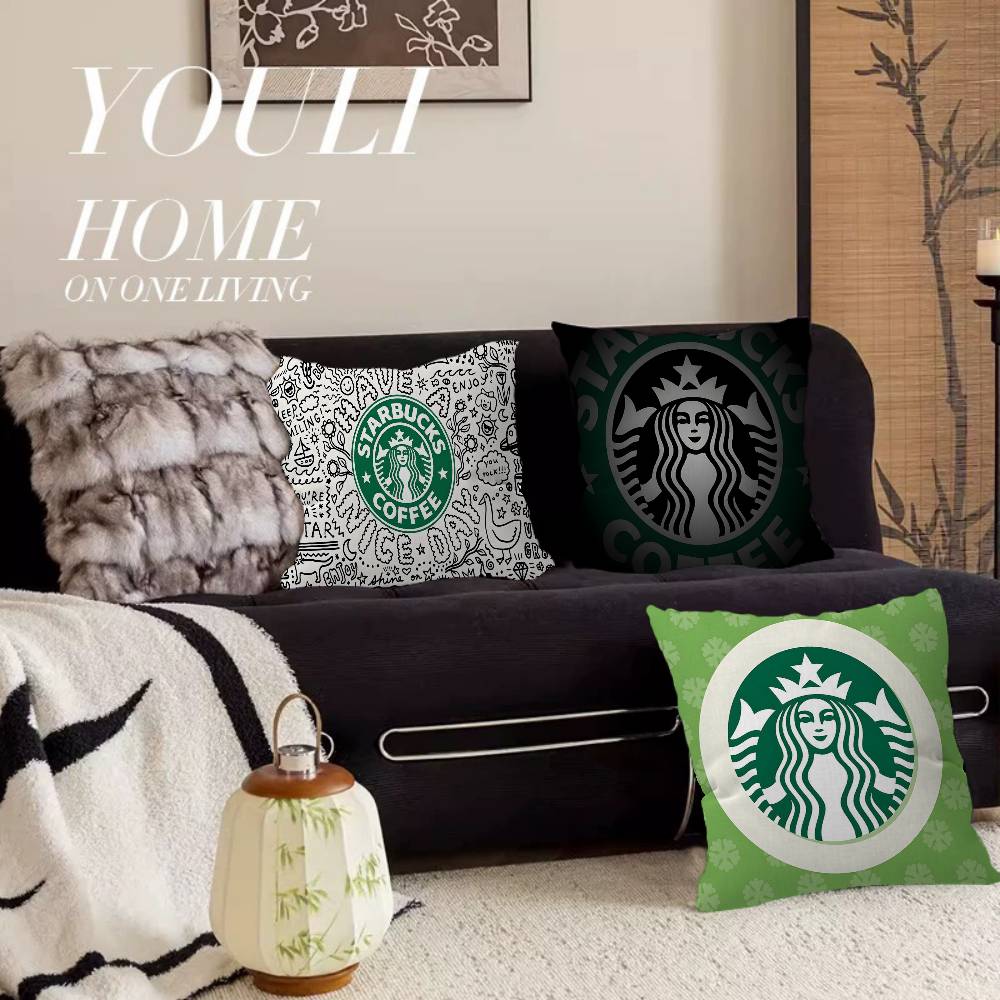 Cool S-Starbucks LOGO Cushion  - Home Textiles Logo review and price