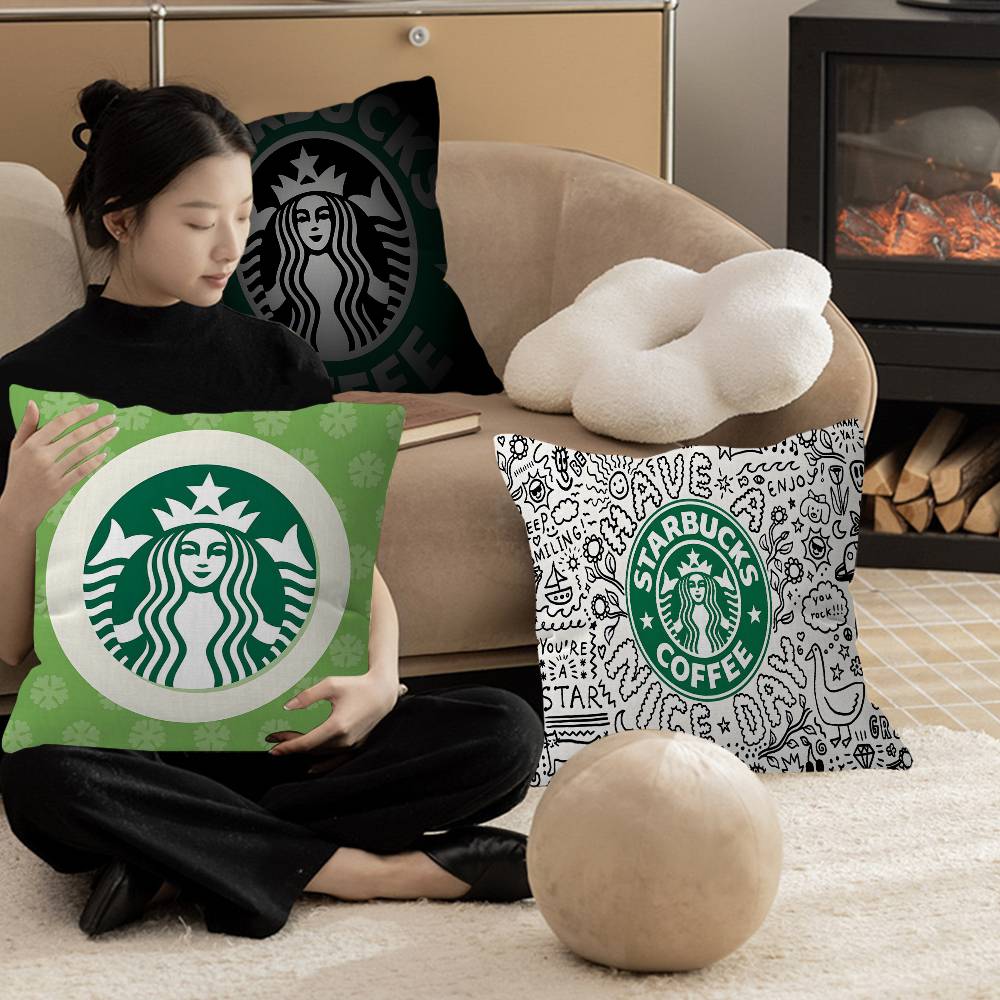 Cool S-Starbucks LOGO Cushion  - Home Textiles Logo review and price