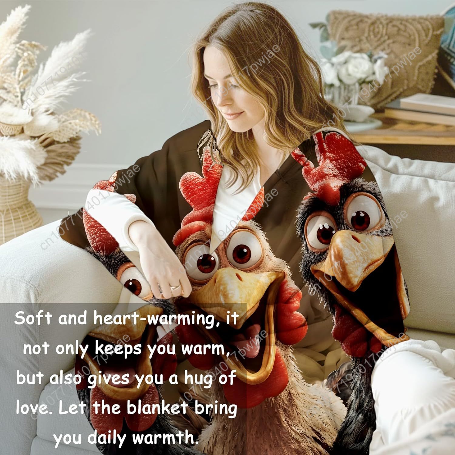 Chickens Blanket Gifts for Wom - Home Textiles Towel review and price