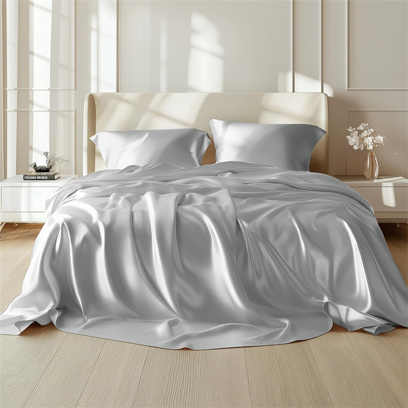 Luxury 100% Mulberry Silk Flat - Silk Sheet Set review and price