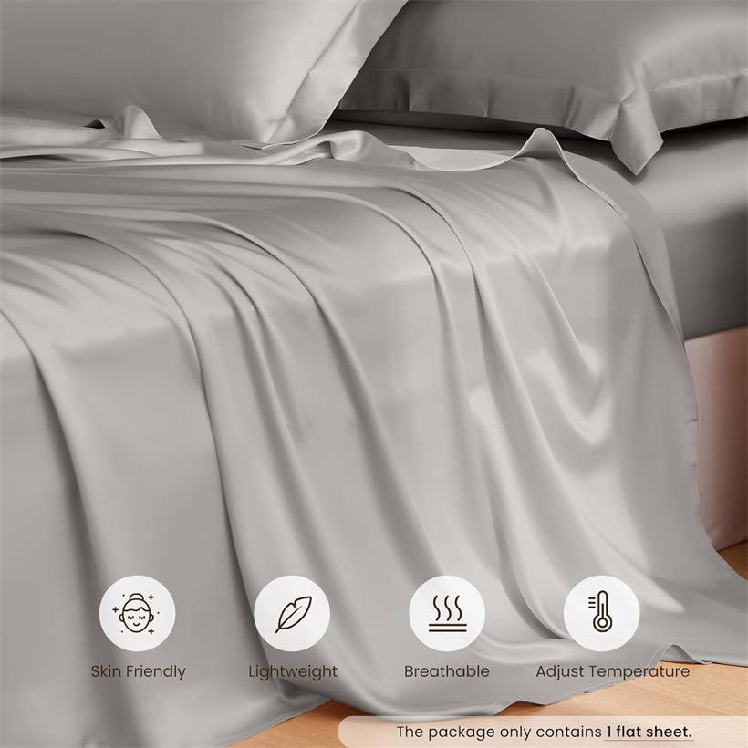 Luxury 100% Mulberry Silk Flat - Silk Sheet Set review and price