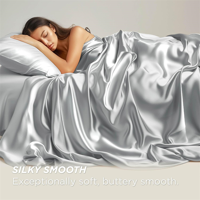 Luxury 100% Mulberry Silk Flat - Silk Sheet Set review and price