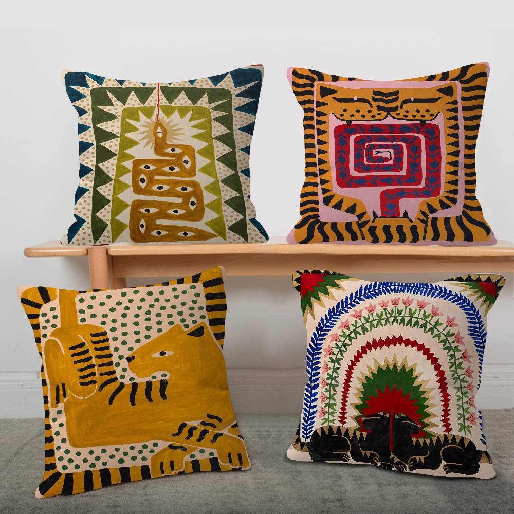 Ancient Egypt Abstract Colorfu - Home Textiles Egypt review and price