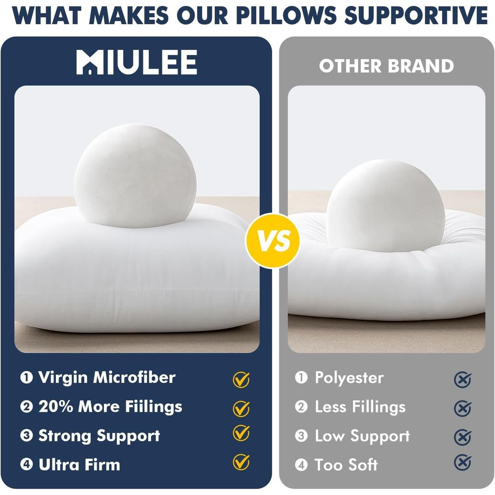 Throw Pillows Inserts, Pack of - Pillow Insert 18X18 review and price
