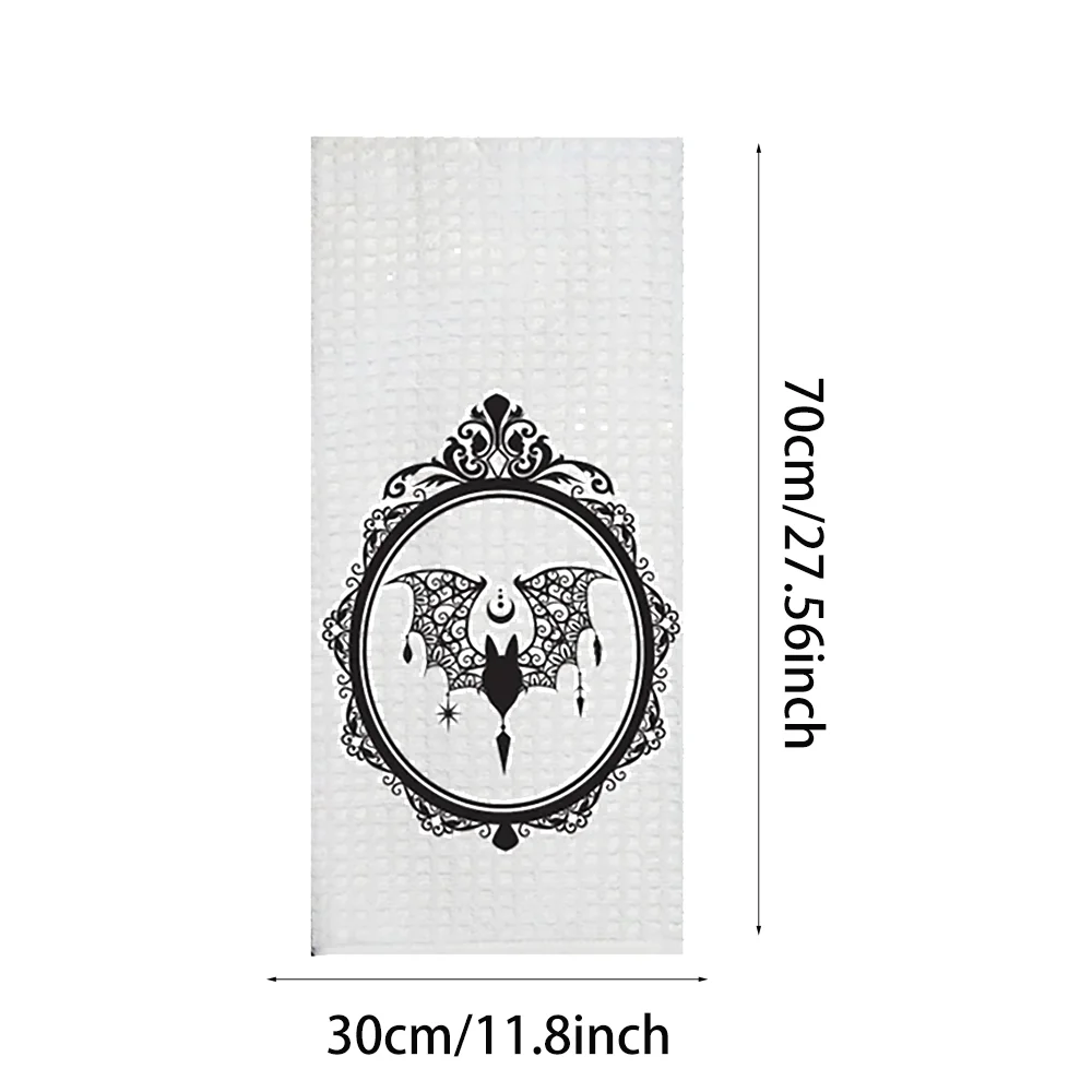 1pcs Victorian Gothic Bat Tea  - Home Textiles Towel review and price