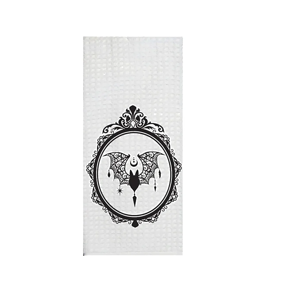 1pcs Victorian Gothic Bat Tea  - Home Textiles Towel review and price