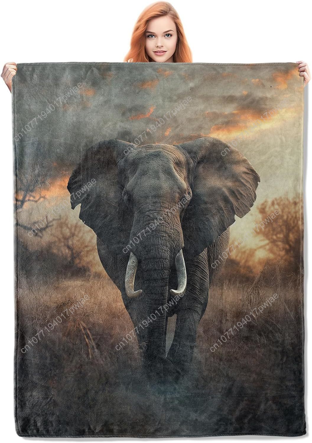 Elephant Fleece Blanket, Reali - Home Textiles Towel review and price
