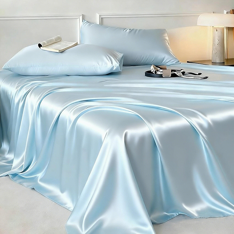 Summer Cooling Bed Sheet Breat - Silk Sheet Set review and price