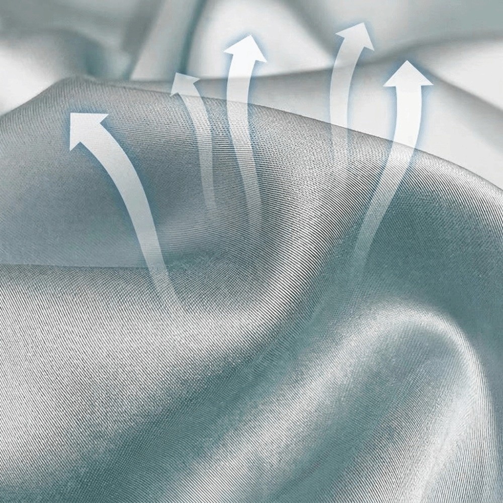 Breathable Ice Silk Cooling Fi - Silk Sheet Set review and price