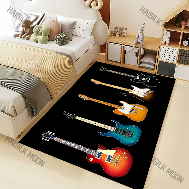 Music Lovers Rock Guitar Patte - Home Textiles Luxury review and price
