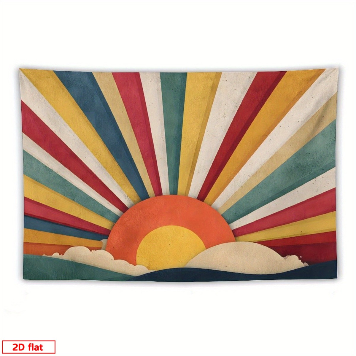 Boho Sunburst Retro Tapestry W - Sunrise Home Textiles & Apparel review and price
