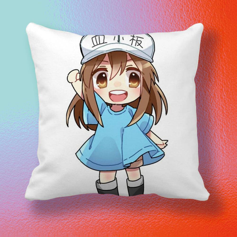 Anime Cells at Work  Pillow co - Home Textiles Definition review and price