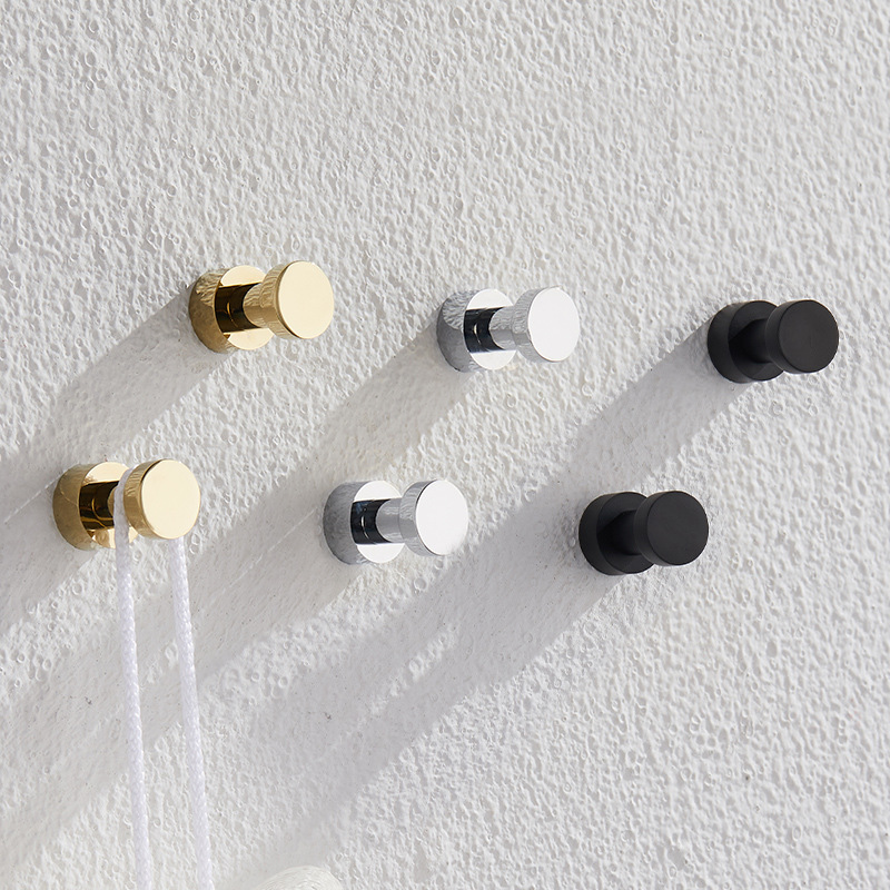 2/3/4/5pcs Brass Robe Hooks Ru - Home Textiles Towel review and price