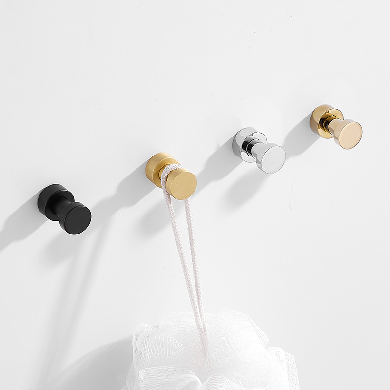 2/3/4/5pcs Brass Robe Hooks Ru - Home Textiles Towel review and price