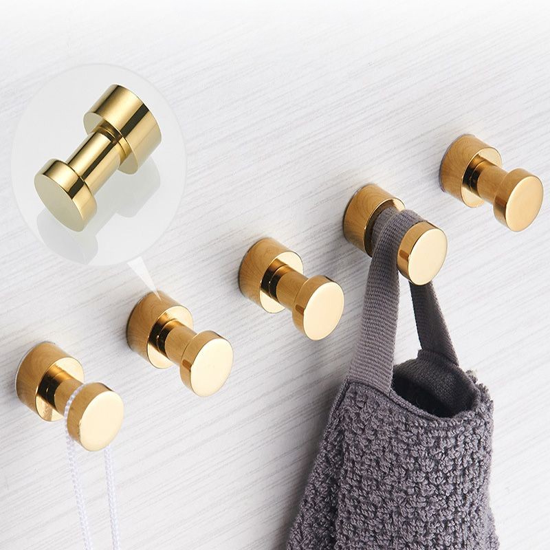2/3/4/5pcs Brass Robe Hooks Ru - Home Textiles Towel review and price